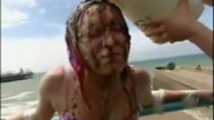 Wudja Couldja Girl Humiliated And Covered In Rotten Food And Poop