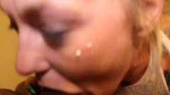 Tattoo Milf With Face Piercing Chokes On Hairy Bbc Sloppy Bj & Swallows