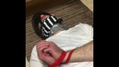 Duct Taped And Roped Up Dude Abused By Femdom 5