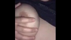 Meek Fucktoy Plays With Her Massive Breasts And Chokes On Her Own Fingers