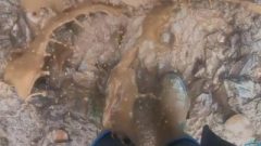 Splashing In The Rain: Muddy Wellies Get Exploited